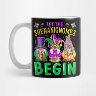 Mardi Gras Let The Shenanigans Begin GnomesKids Mug